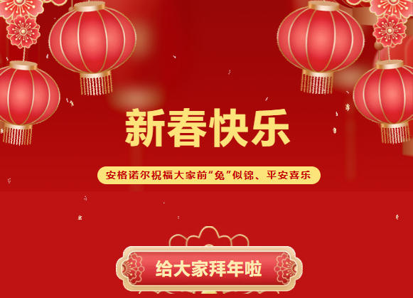 兔贺新春 | 安格诺尔给大家拜年啦！